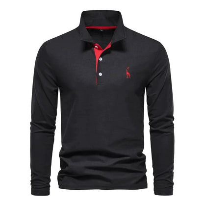 Poloshirt met lange mouwen - lyle