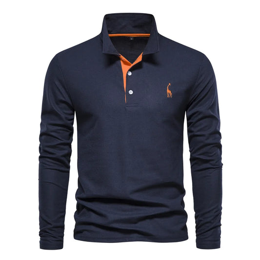 Poloshirt met lange mouwen - lyle