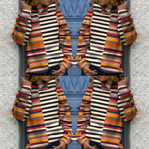 Eva janssen - veelkleurige hoodie