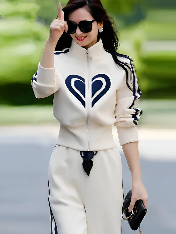 Lorelei - moeiteloze stijl en comfort in een tweedelige sportset