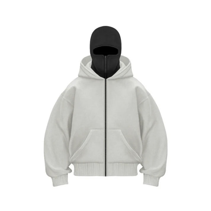 Lukas - hoodie met ritssluiting