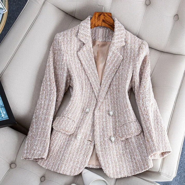 Saskia | elegante tweedblazer voor dames