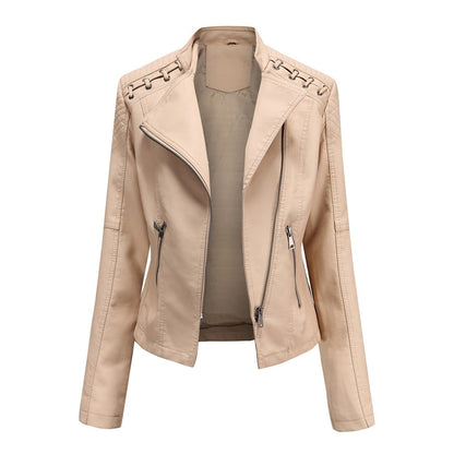 MARIE - elegant leren jack voor een tijdloze look