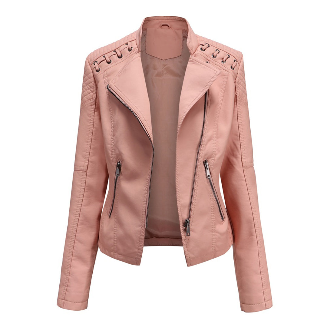 MARIE - elegant leren jack voor een tijdloze look