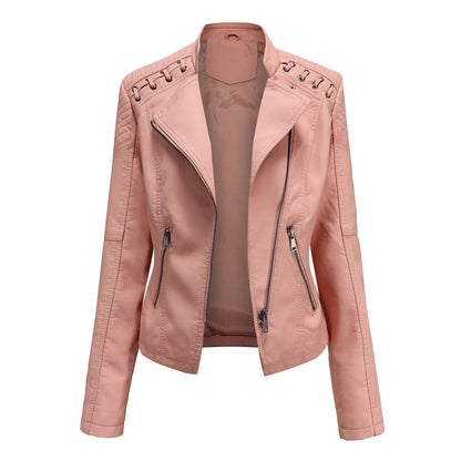 MARIE - elegant leren jack voor een tijdloze look