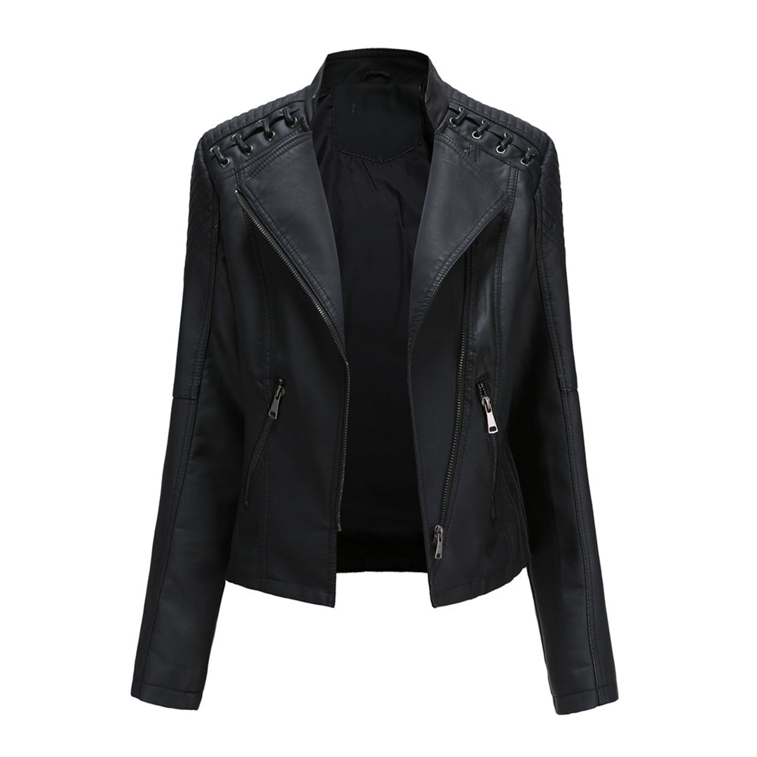 MARIE - elegant leren jack voor een tijdloze look