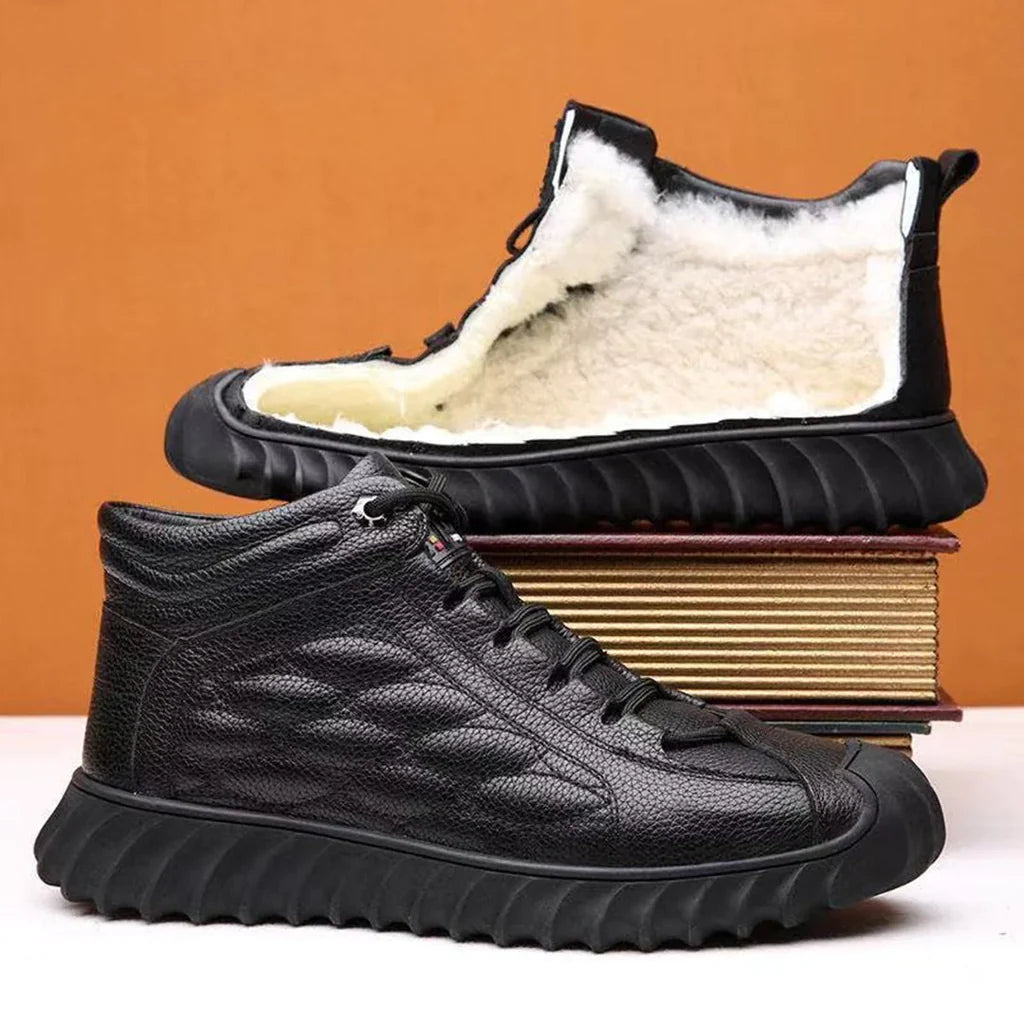 Ayden | warme leren schoenen