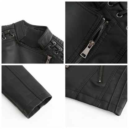 MARIE - elegant leren jack voor een tijdloze look