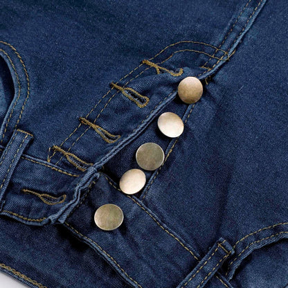 Sanny 2024 sexy denim broek met hoge taille