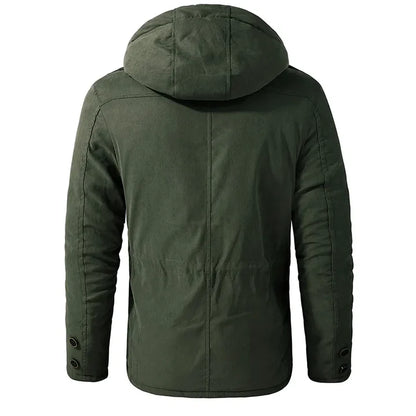 Robuuste herenjas met warme binnenvoering en stijlvol design