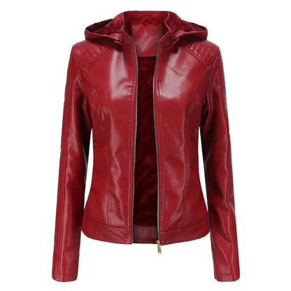 Mirjete - elegant leren jack voor een tijdloze look