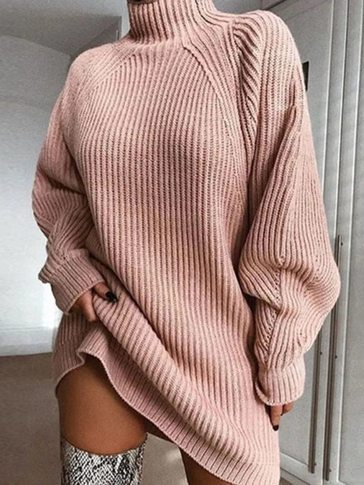 Pamala - comfortabele jurk met col