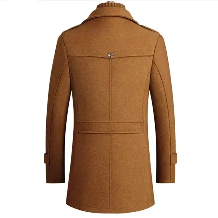 Vincentius | Trenchcoat met open kraag