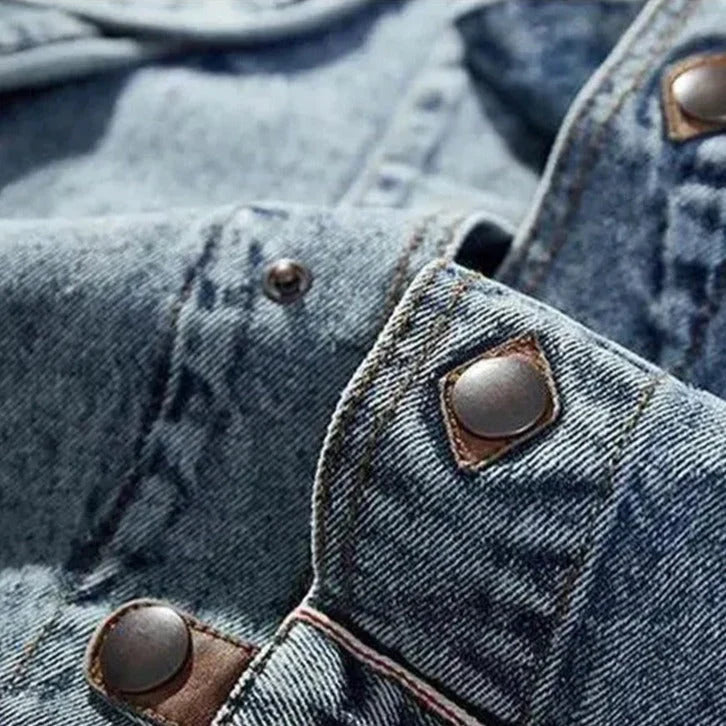 Roman - slim moto-denimjack