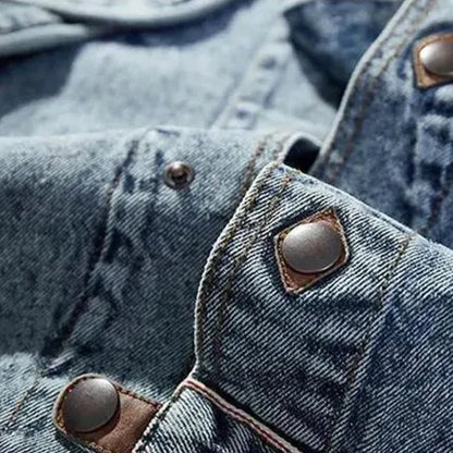Roman - slim moto-denimjack
