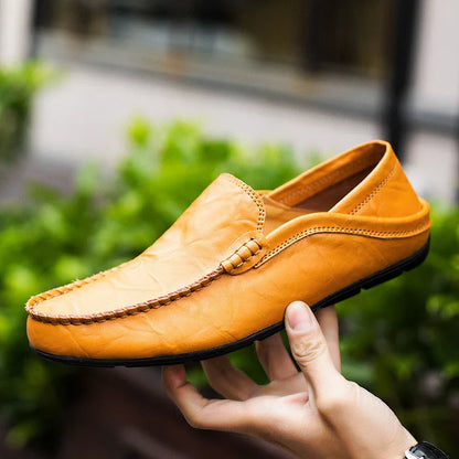 Herenschoenen van echt Italiaans leer