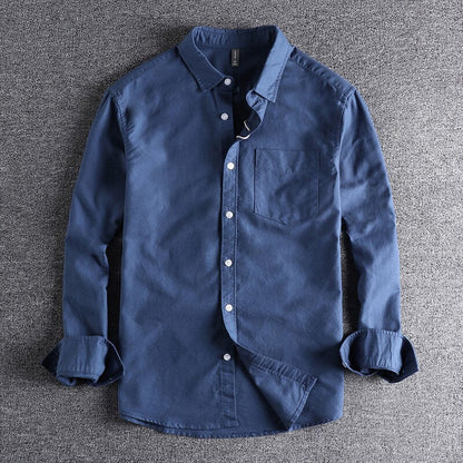 Titan cotton premium shirt met lange mouwen