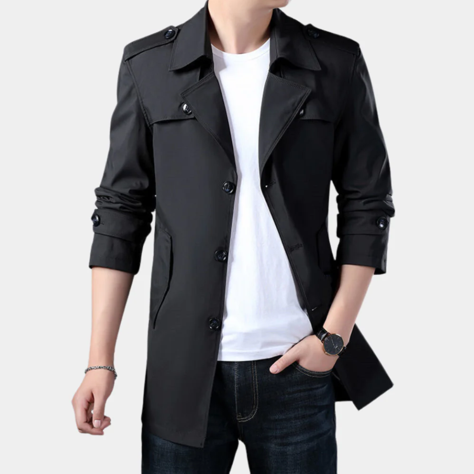 Gregorio - elegante klassieke trenchcoat voor de moderne man