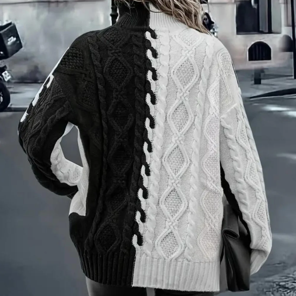 Lujza - stijlvolle en moderne dames colt trui voor een verfijnde look