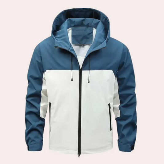 Casual windjack met capuchon voor heren