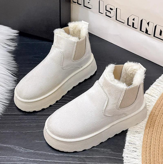 Lekker warme dames enkellaarsjes voor dames