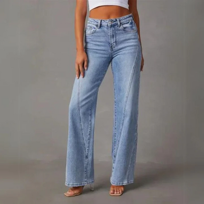 Amares | denim uitlopende jeans