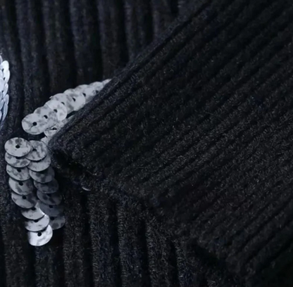 Laini - glamoureuze trui met pailletten voor dames