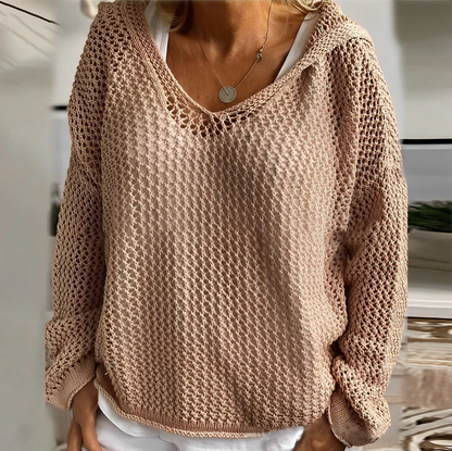 Melissa - comfortabele gebreide hoodie