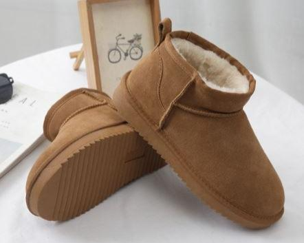 Micky | met bont gevoerde enkellaarsjes