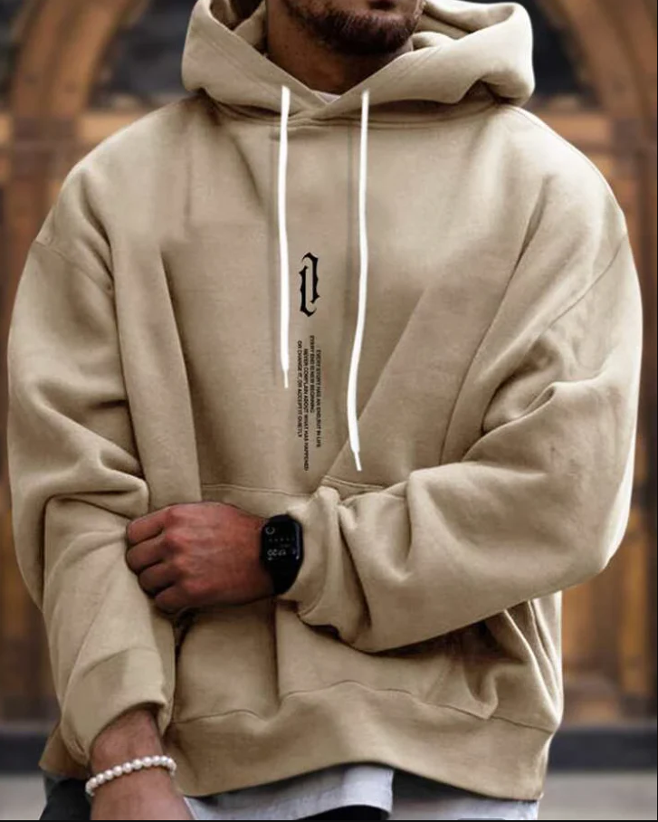 Comfortabele en stijlvolle herenhoodie