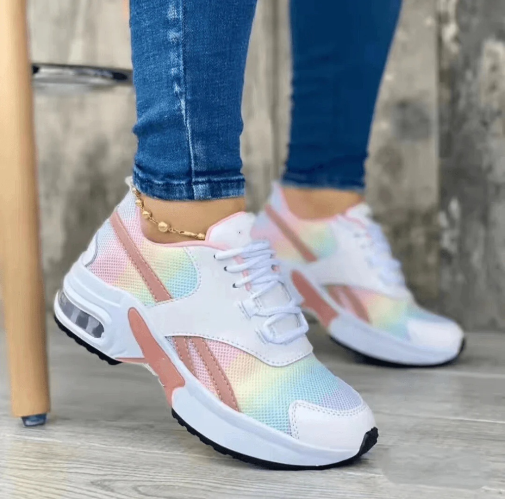 Vrijetijdssneakers voor dames, comfortabel, modern