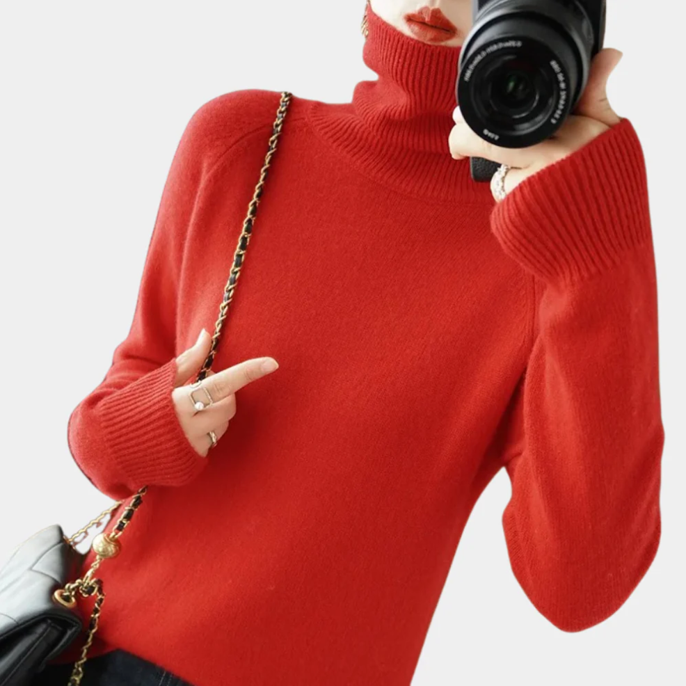 Marie - luxe comfort gebreide trui voor dames