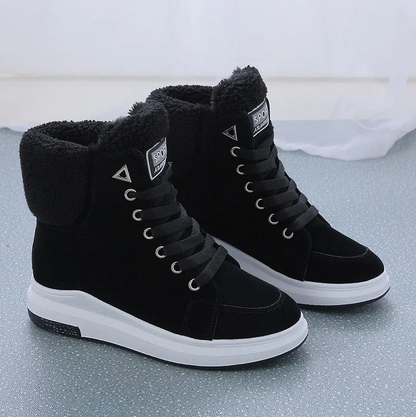 Snowboots | bont gevoerd | veterlaarzen | winterlaarzen | enkellaarzen