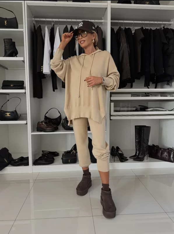 Brigida | casual, comfortabel vormgegeven tweedelige set voor dames