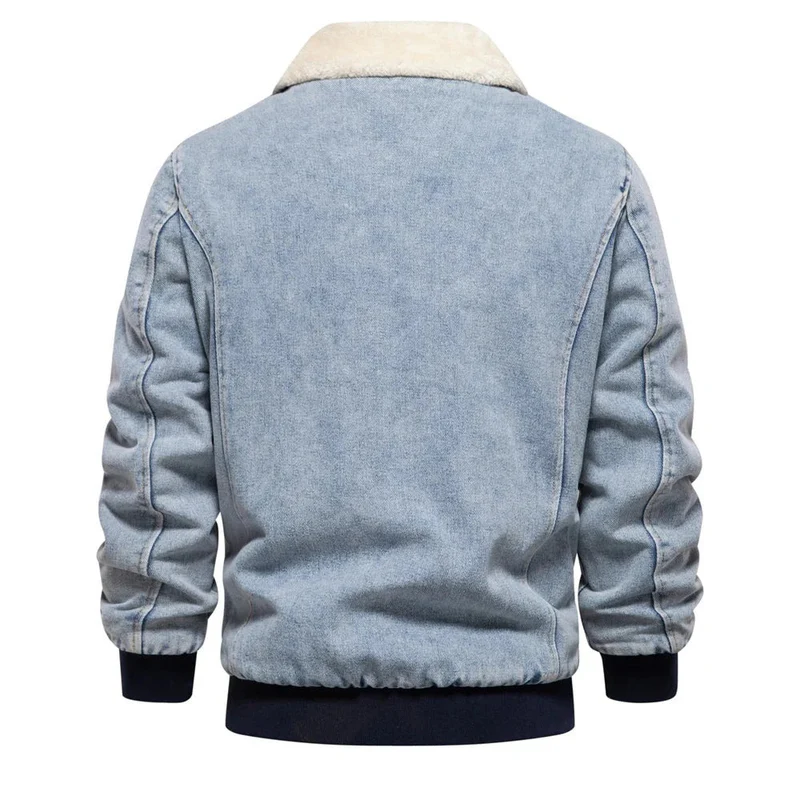 Tony - casual denim bomberjack