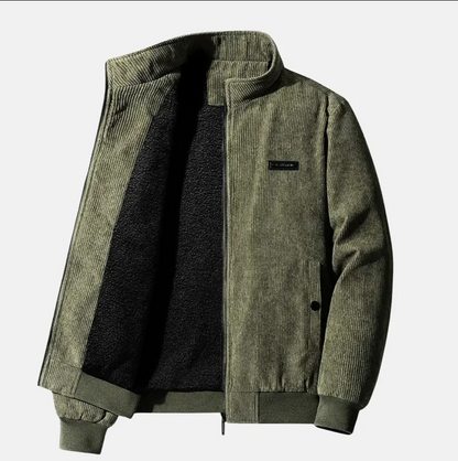 Retro corduroy jack voor heren | casual en veelzijdig