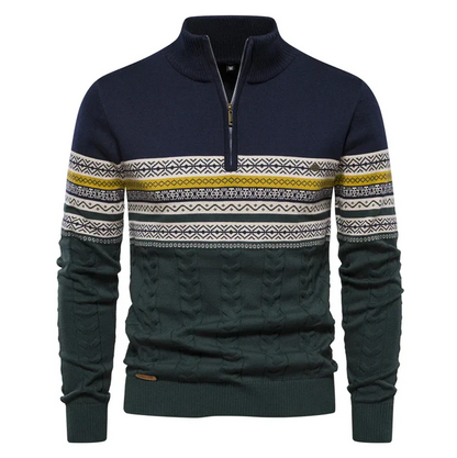 Roezeva | hoogwaardige trui met retro-patroon