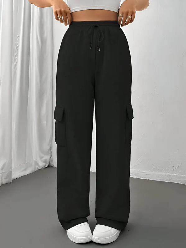 Zora | comfortabele en stijlvolle joggingbroek met klepzakken