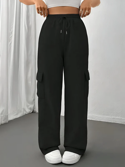 Zora | comfortabele en stijlvolle joggingbroek met klepzakken