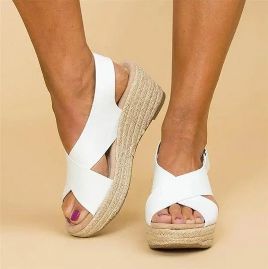 Zomerse chic - elegante espadrillesandalen