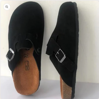 Premium unisex leren Boston-sandalen - stijl en kwaliteit in één