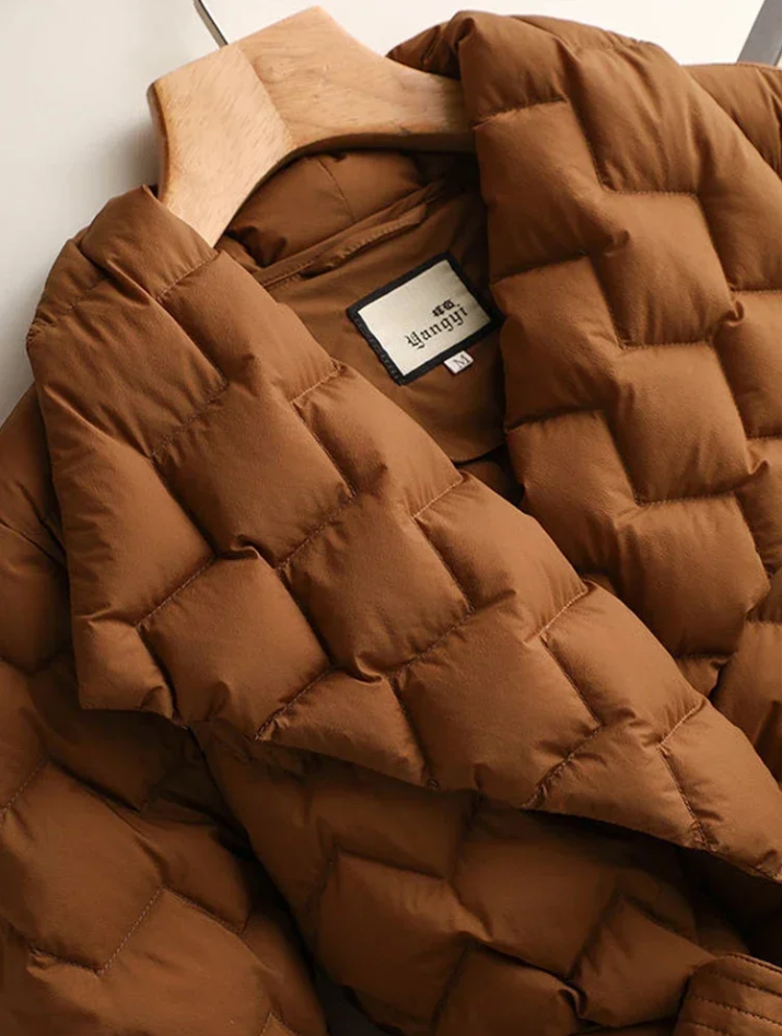 Tiana - gezellige pufferfleecejas