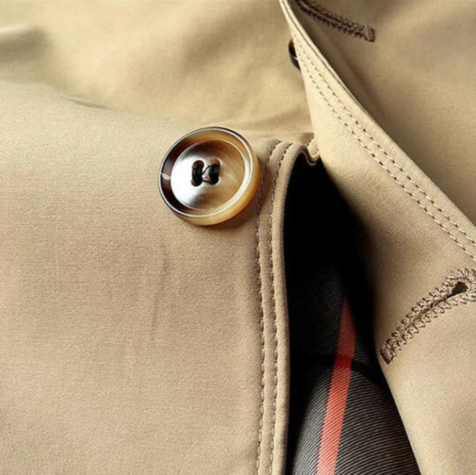 Gregorio - elegante klassieke trenchcoat voor de moderne man