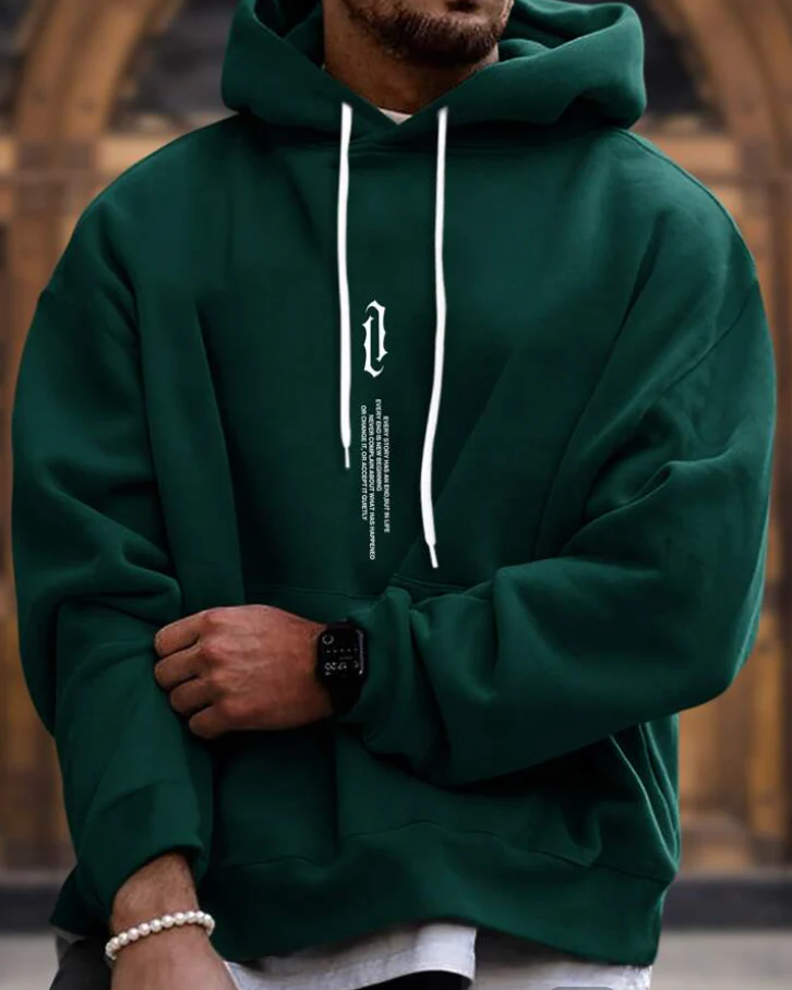 Comfortabele en stijlvolle herenhoodie