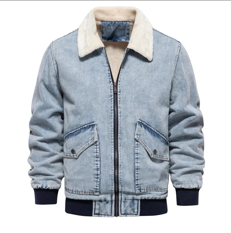 Tony - casual denim bomberjack