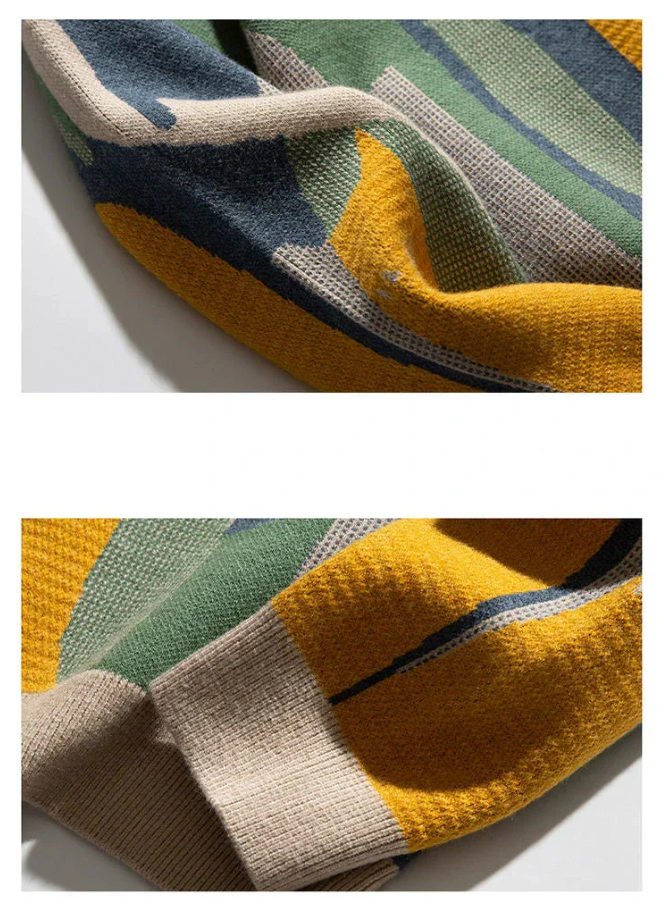 Gebreide damestrui met kattenmotief - gezellig en warm