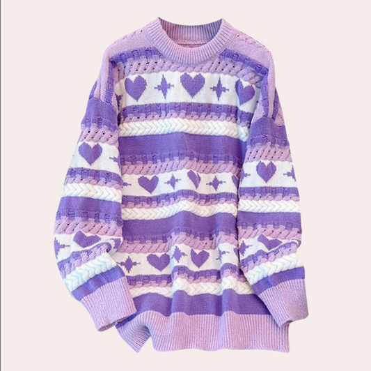 Rudella - speelse hartjes en sterren damestrui