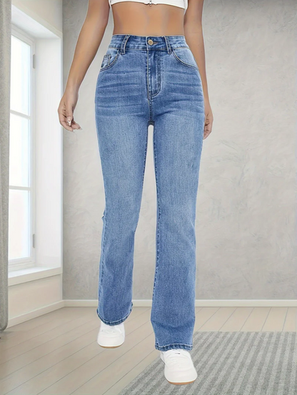 Lovisa - lichtblauwe bootcut jeans