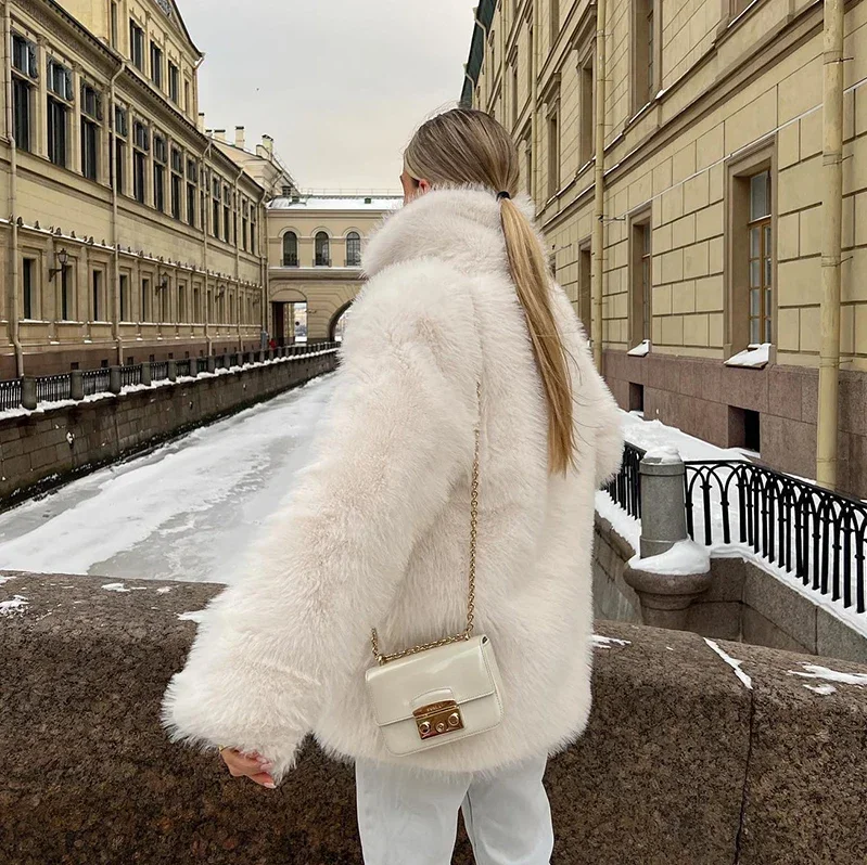 Ivankav | luxe jasje van zacht imitatiebont voor dames