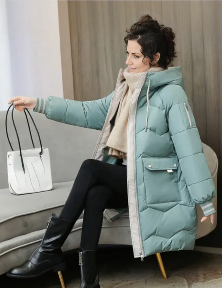 Alessia | gezellige winter gevoerde parka damesjas